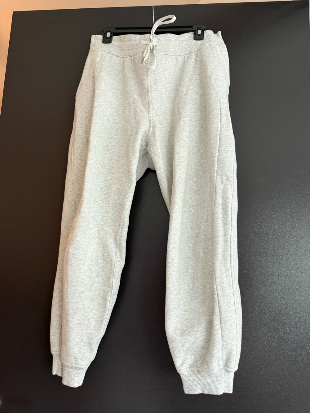 lululemon athletica Light Gray Drawstring Jogger Pants
